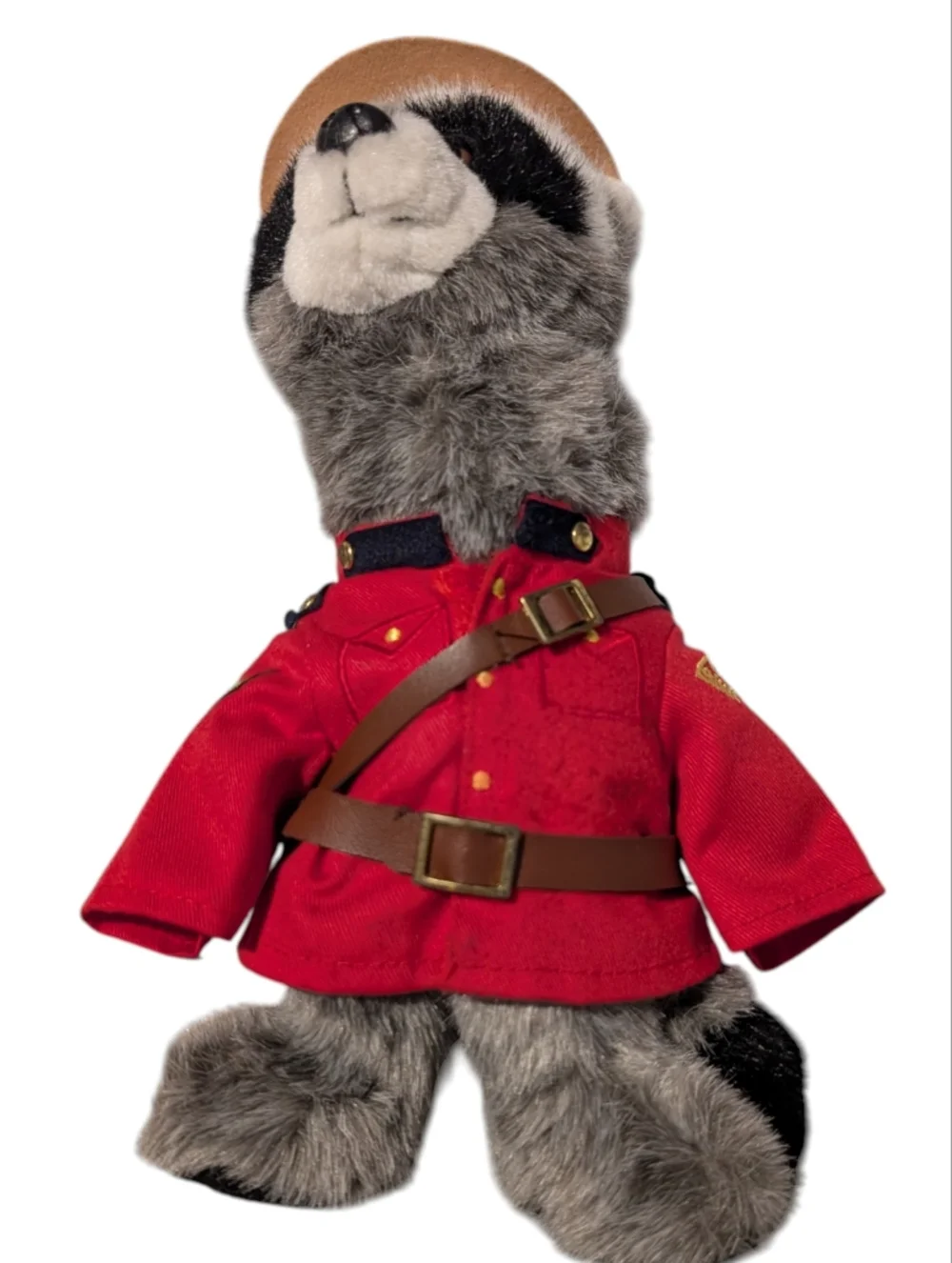 Stuffed Animal House RCMP Sergeant BlackBerry Mounted Police canadian Bear‎
